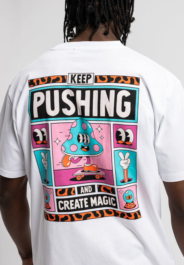 titus-x-yeye-weller-keep-pushing-t-shirt-regular-fit-brust-und-r-ckenprint-artwo image 3