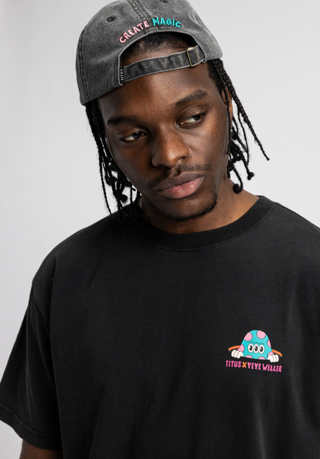 titus-x-yeye-weller-create-more-magic-t-shirt-regular-fit-mit-brust-und-r-ckenpr image 6