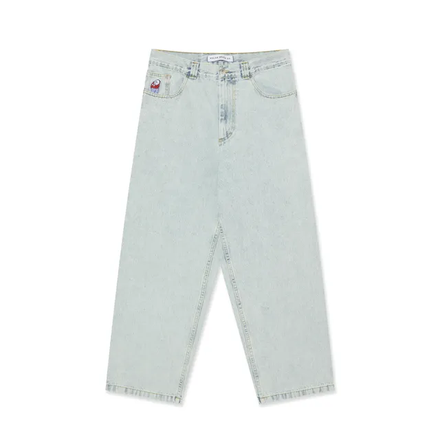 polar-skate-co-big-boy-pants-light-blue-og-435-gsm-denim-baggy-fit-made-in-portu image 1