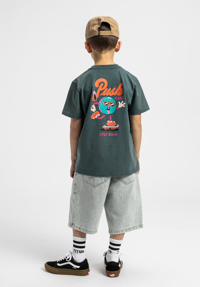 titus-x-yeye-weller-push-hard-kids-t-shirt-regular-fit-baumwolle-artwork-print image 5