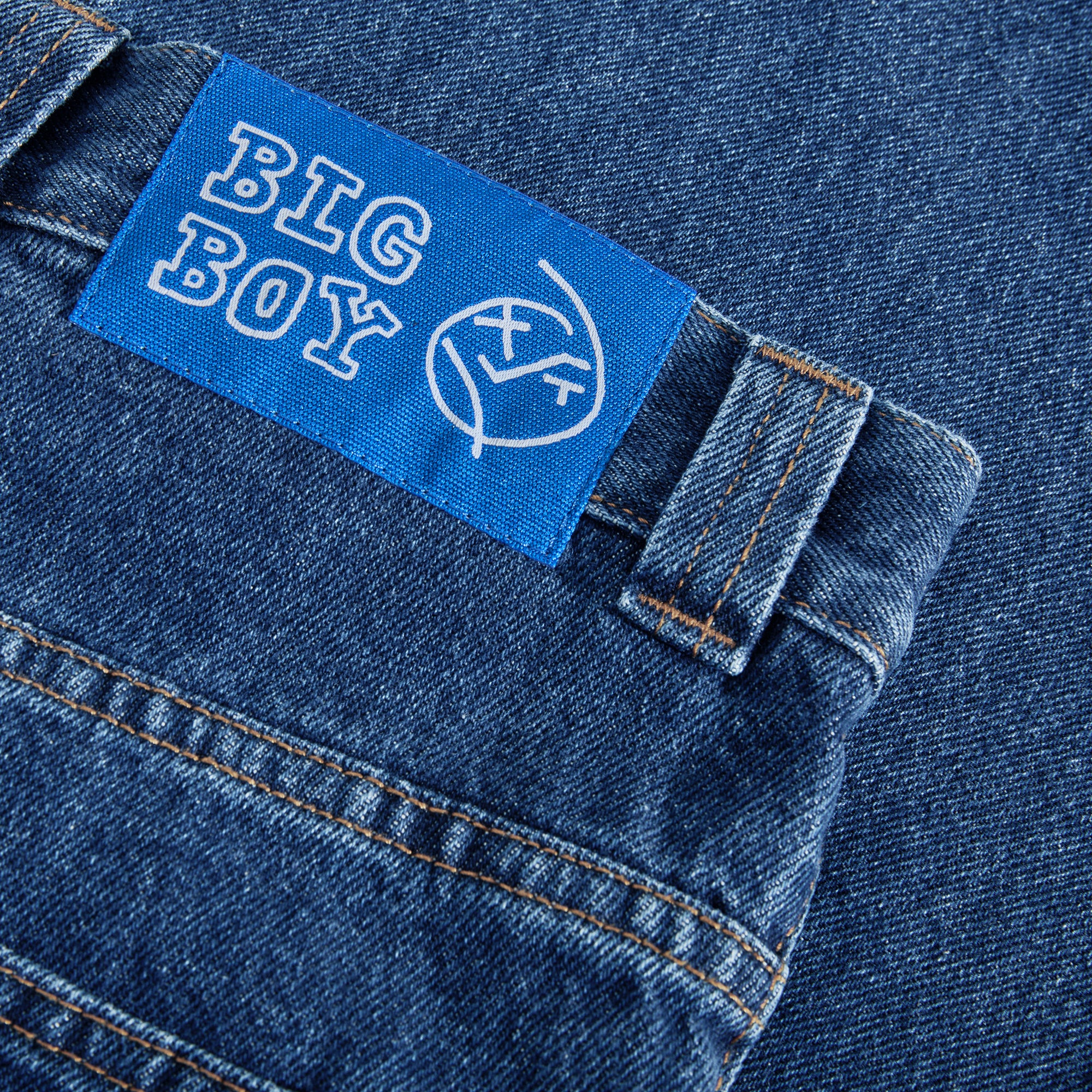 polar-skate-co-big-boy-pants-dark-blue-og-baggy-fit-jeans-aus-435-gsm-denim image 3