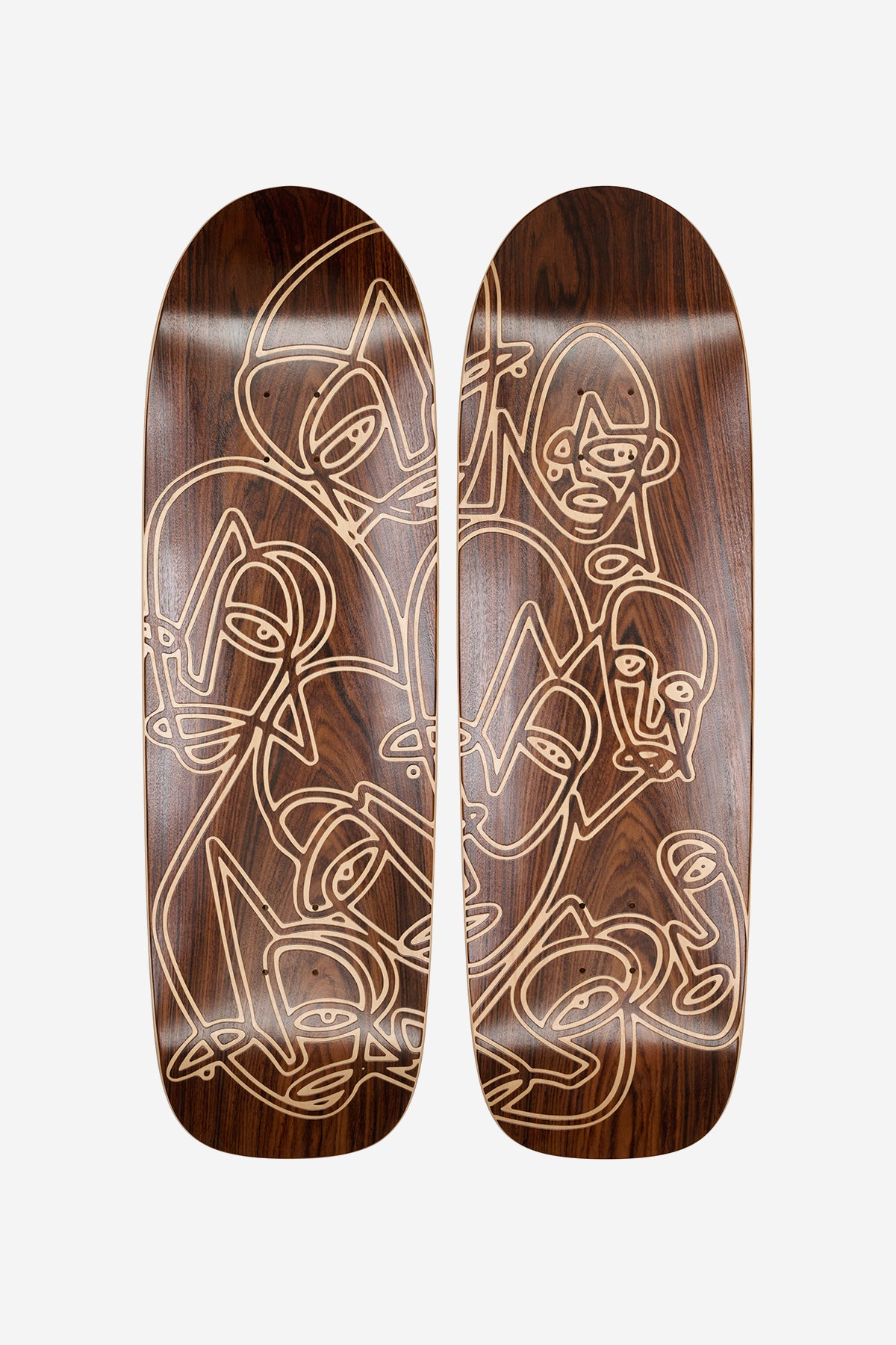 globe-sonny-mountain-9-75-deck-faces-diptych-limited-edition image 1