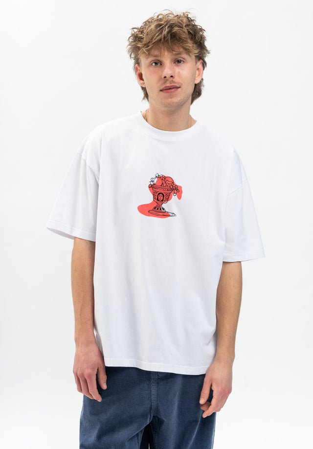 titus-vaso-tee-loose-fit-t-shirt-mit-frontprint-und-geripptem-rundhalsausschnitt image 2