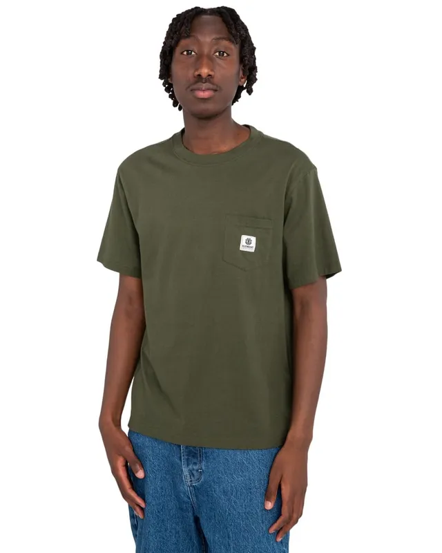 element-basic-pocket-t-shirt-herren-bio-baumwolle image 1