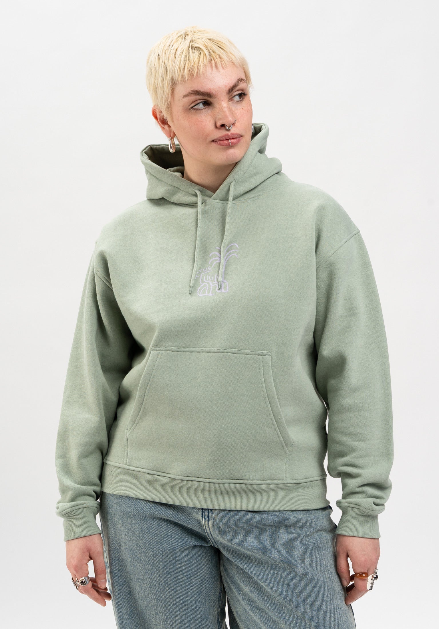 titus-florrie-hoodie-relaxed-regular-fit-kapuzenpullover-mit-doppelkapuze-backpr image 1