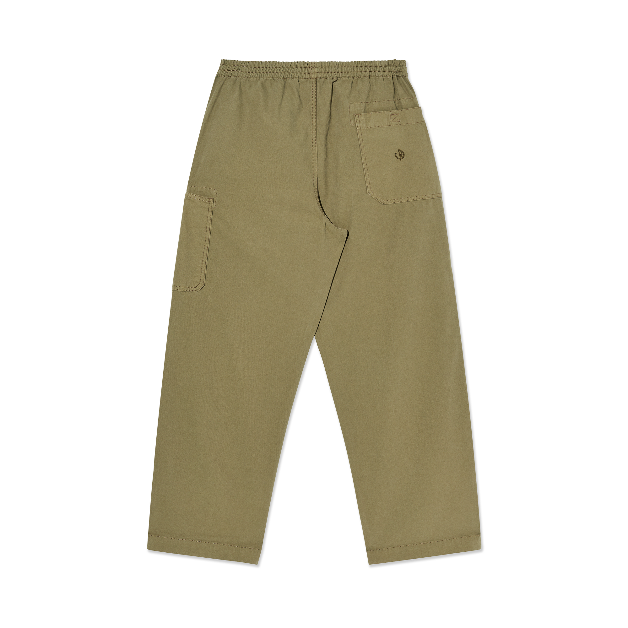 polar-skate-co-kata-pants-khaki-green-240-gsm-canvas-freedom-fit image 2