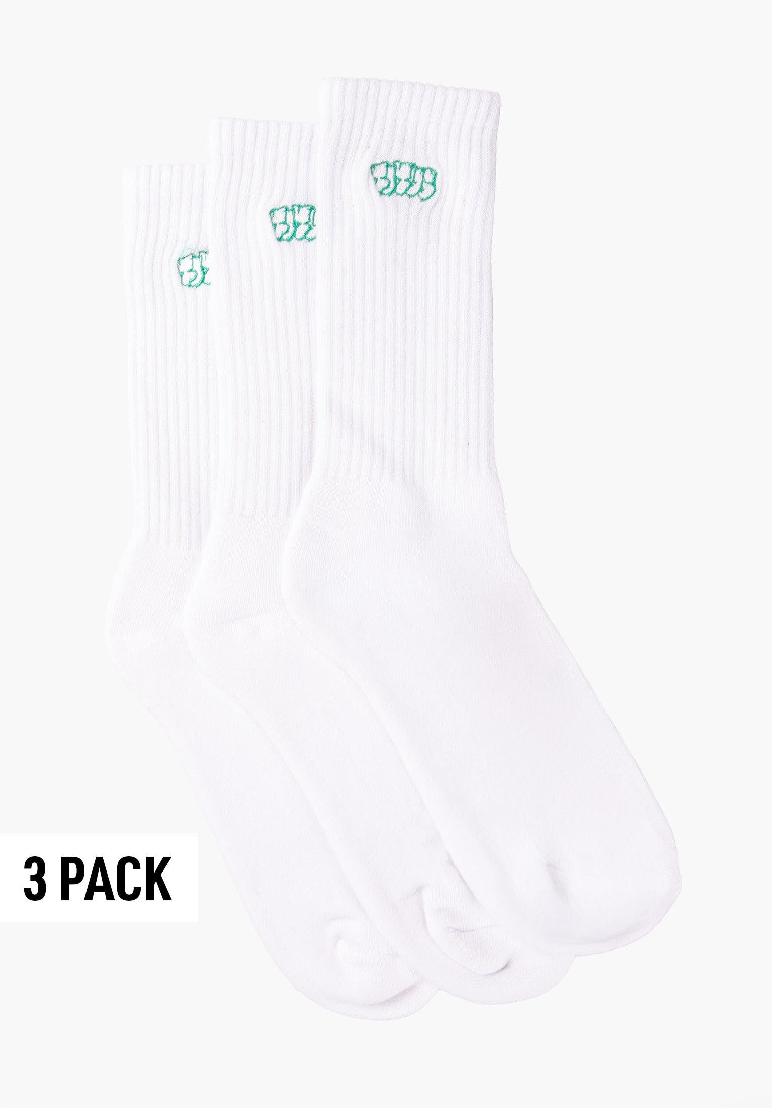 titus-tagg-3-pack-socken-3-paar-white-classic-logo image 1