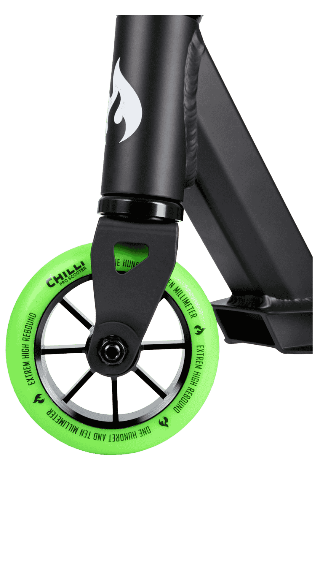 chilli-pro-scooter-base-stunt-scooter-black-green image 6