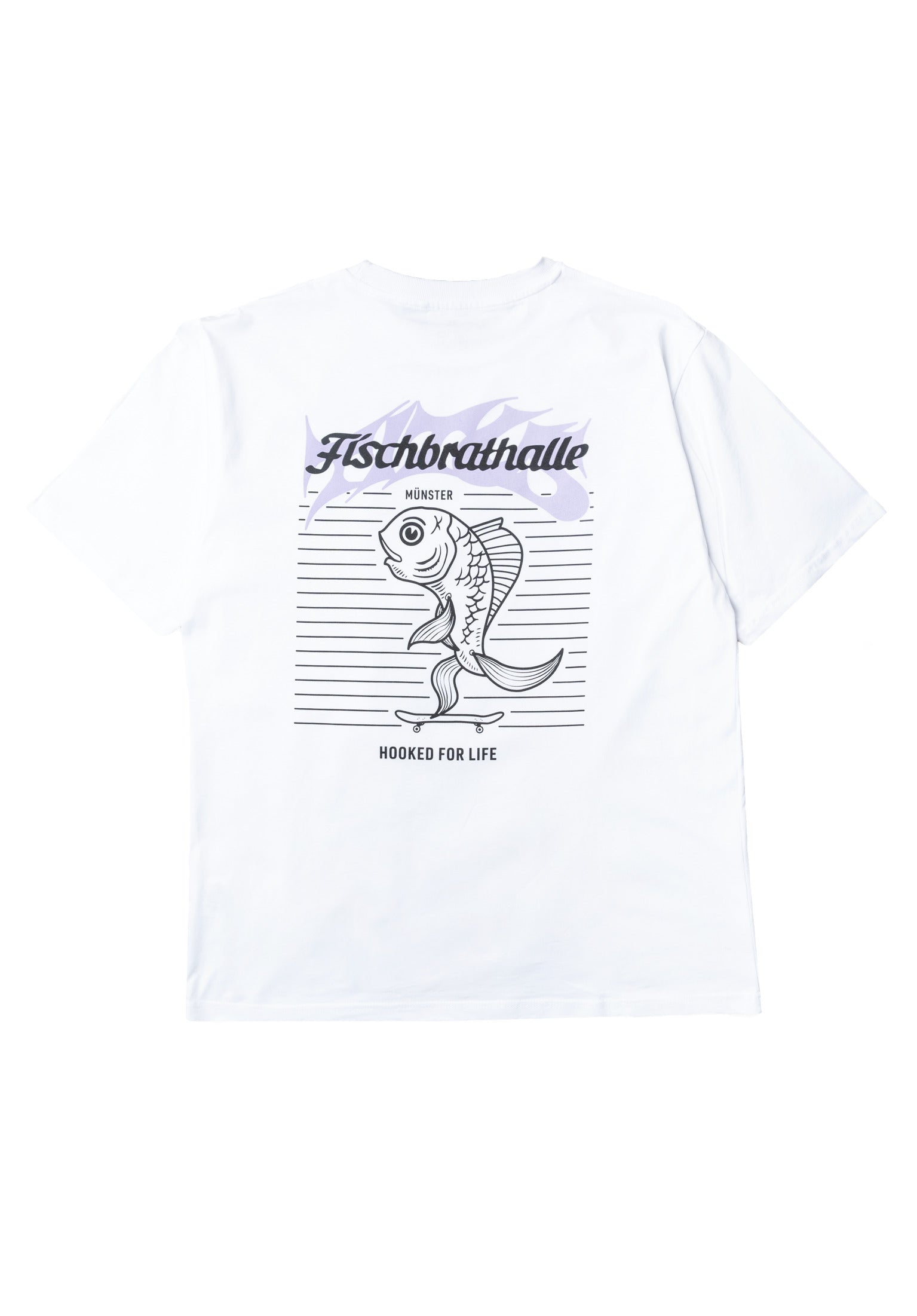 titus-x-fischbrathalle-t-shirt-white-herren-regular-fit image 1