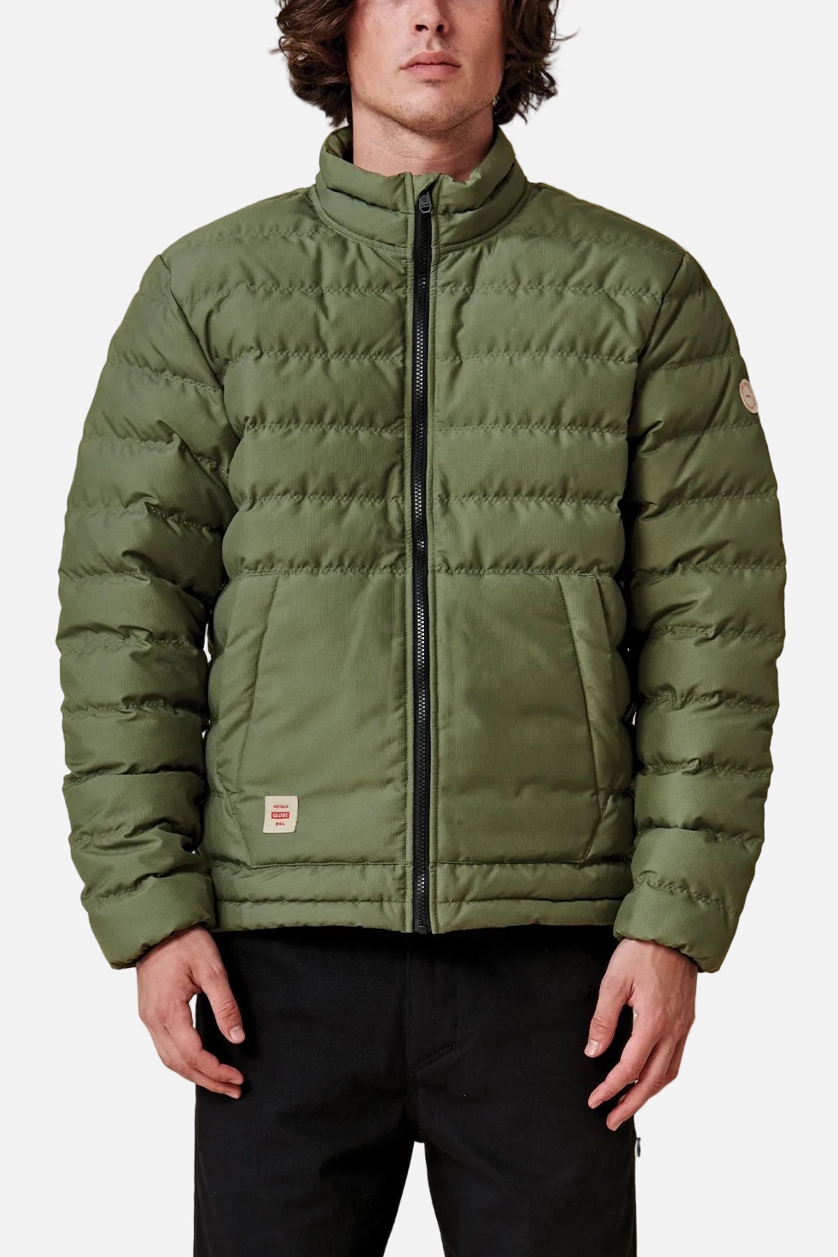 globe-prime-down-jacket-olive image 1