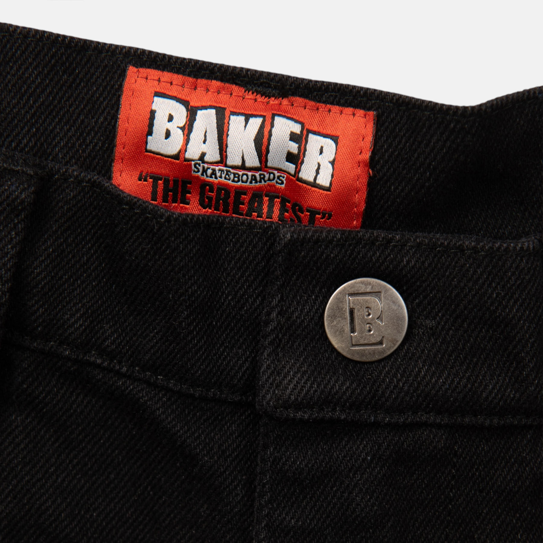 baker-skateboards-warner-jean-shorts-black image 4