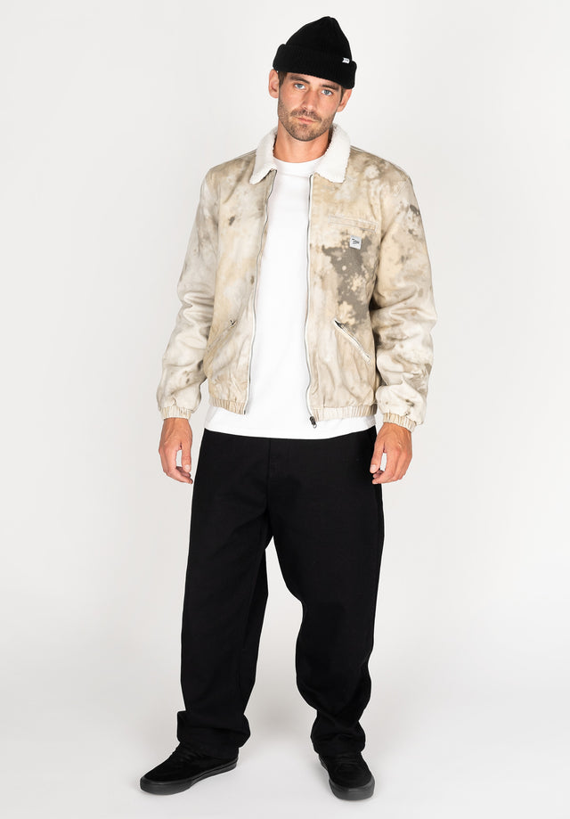 titus-dimitri-jeansjacke-mit-steppfutter-und-fleece-kragen image 4