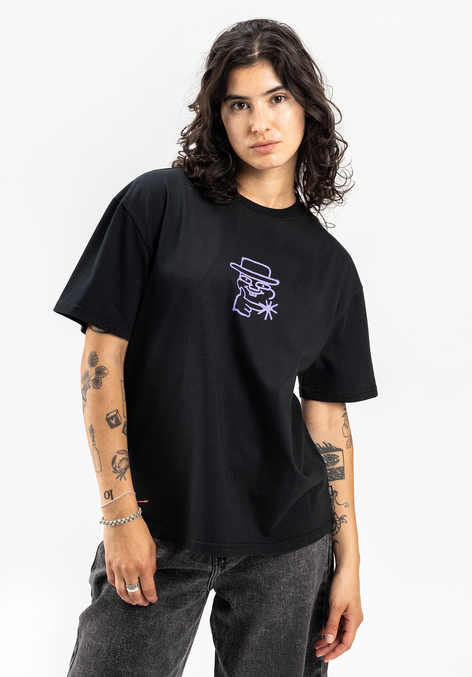 titus-meldra-t-shirt-regular-fit-dropped-shoulder-frontprint-rundhalsausschnitt image 1