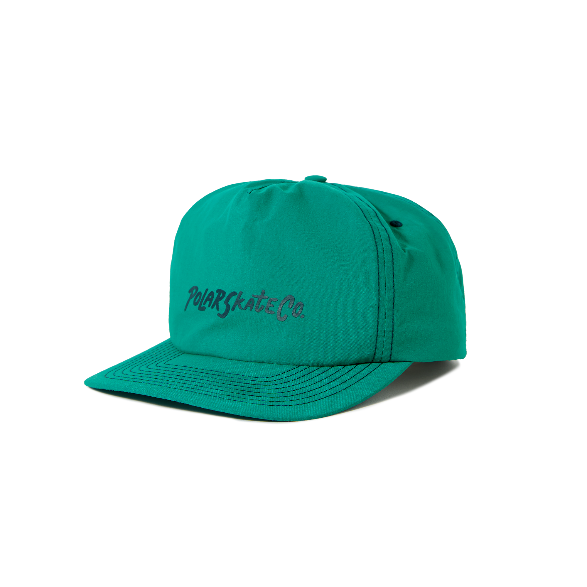 polar-skate-co-earl-cap-teal-blue-5-panel-cap-aus-tactel-nylon image 1