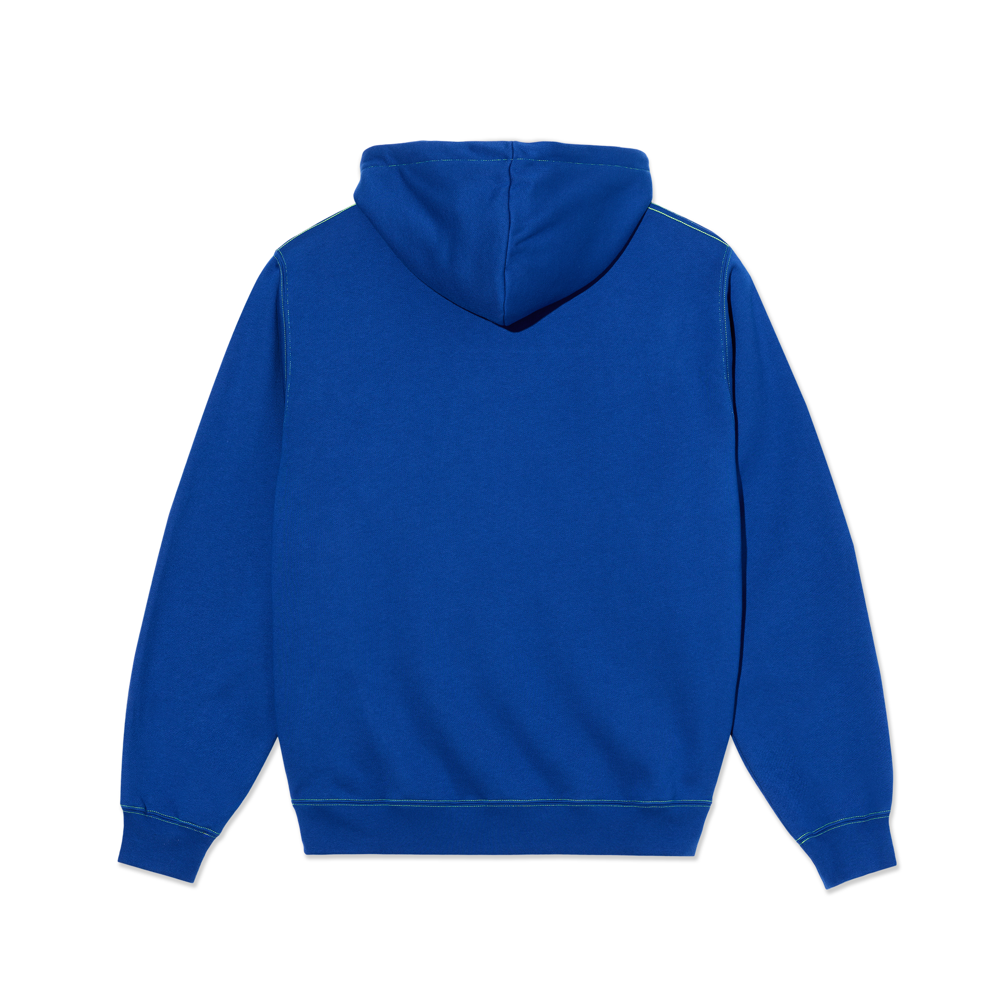 polar-skate-co-contrast-dave-hoodie-egyptian-blue-350-gsm-fleece-crude-logo image 2