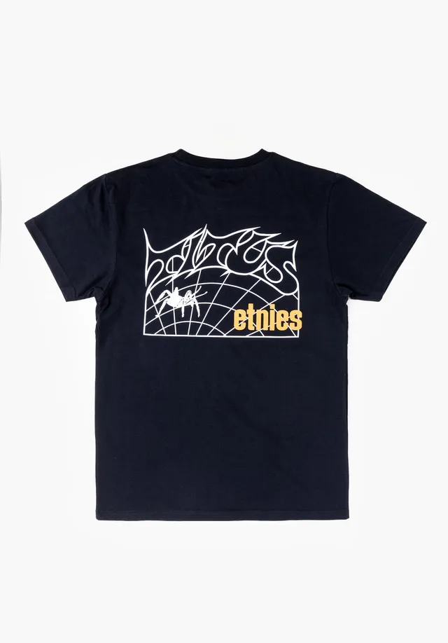 etnies-x-titus-t-shirt-schwarz-kollaboration-regular-fit image 1