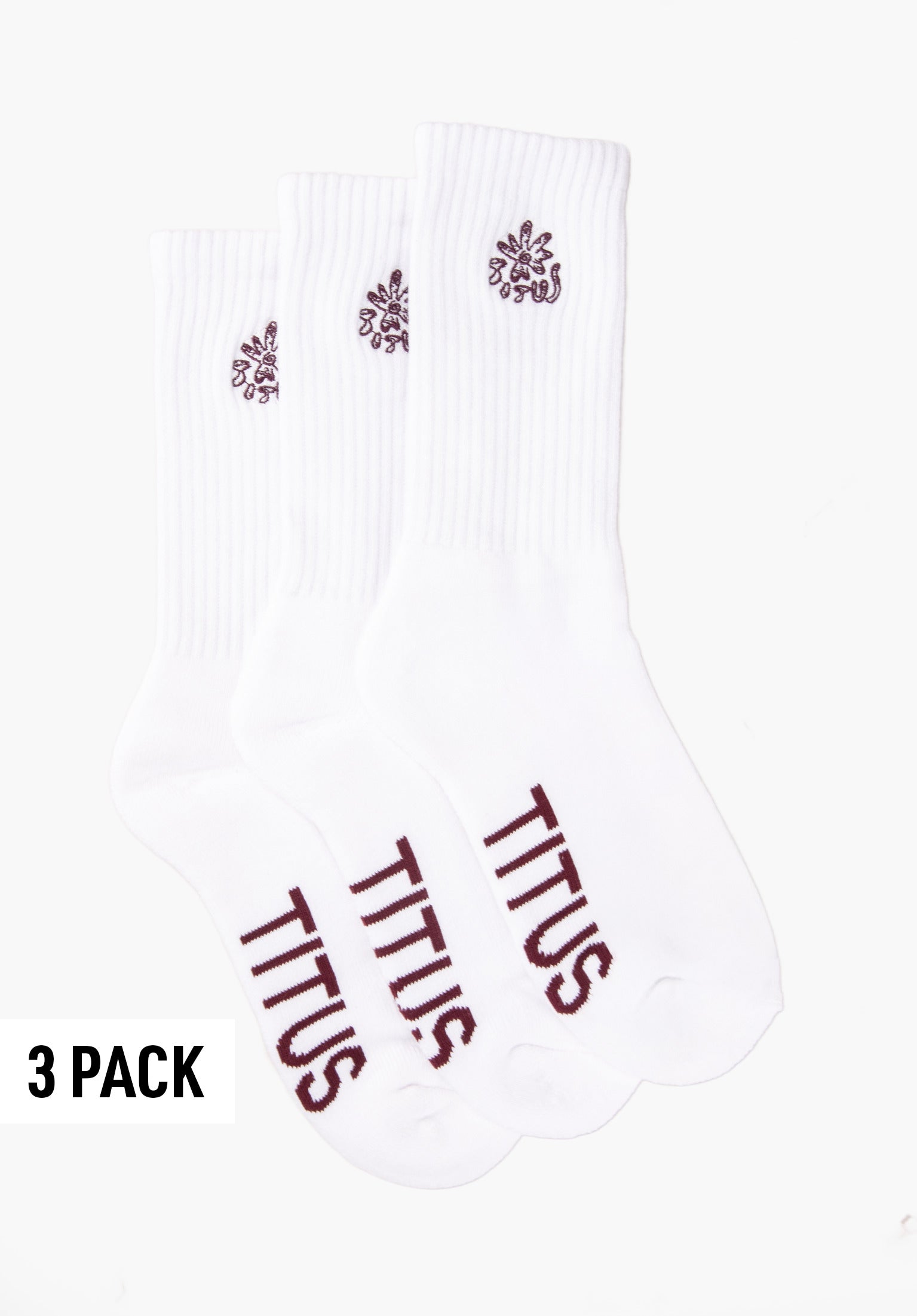 titus-florina-3-pack-socken-white image 1