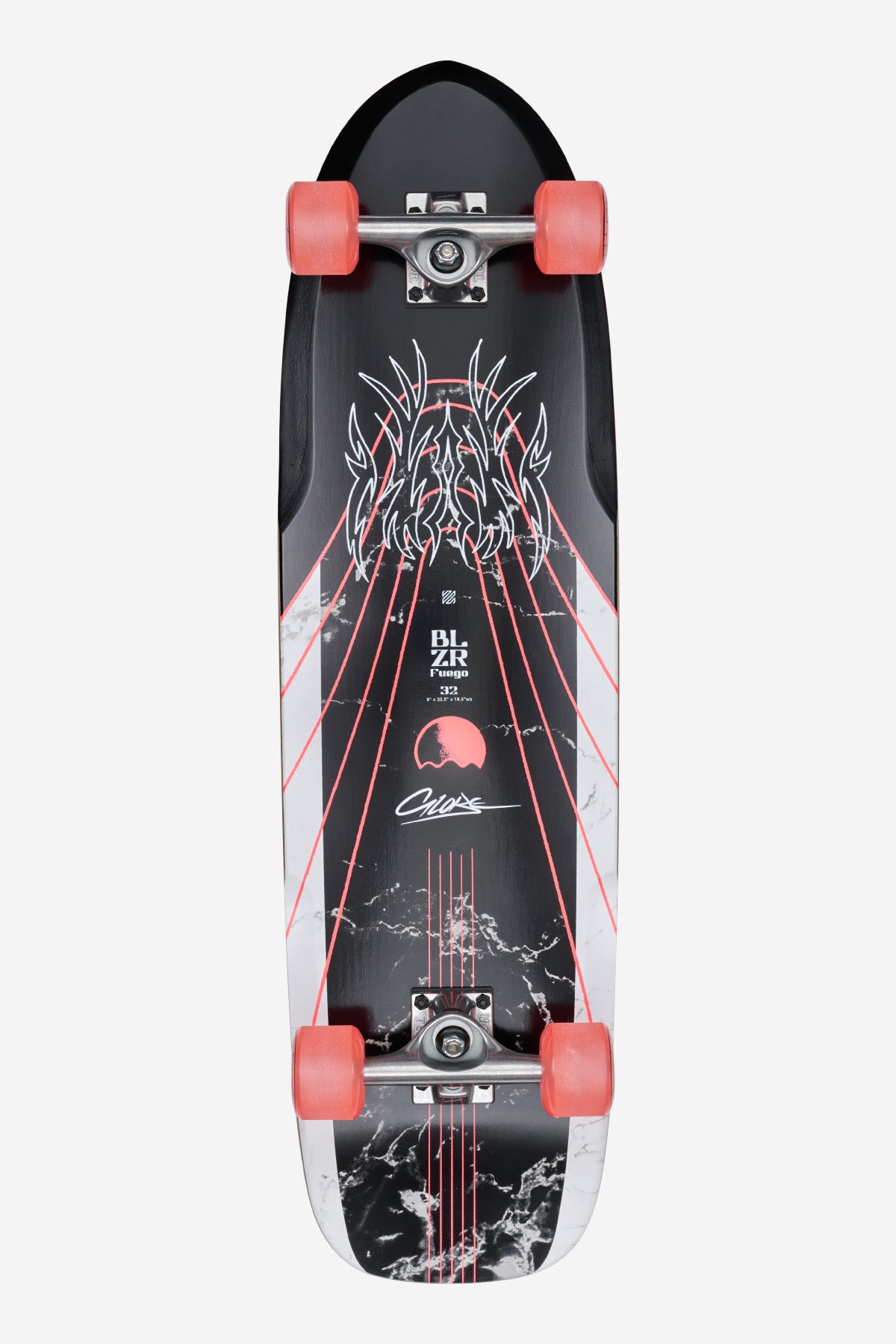 globe-blazer-fuego-32-cruiserboard-bamboo-red image 1
