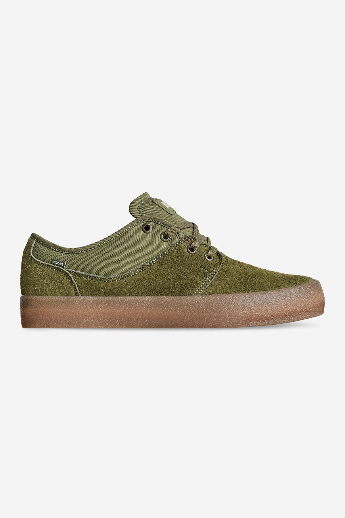globe-mahalo-skateschuh-military-olive-crepe image 1