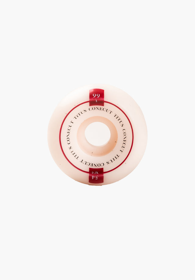 titus-red-lineup-conical-99a-skateboard-rollen-54-mm-breiter-contact-patch image 2
