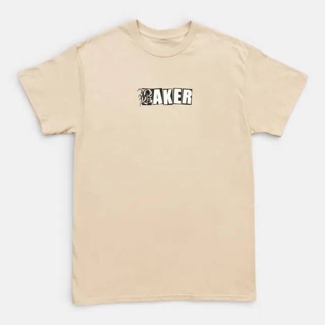 baker-skateboards-old-e-tee-6-0oz-100-combed-ringspun-cotton-kurzarmshirt image 1