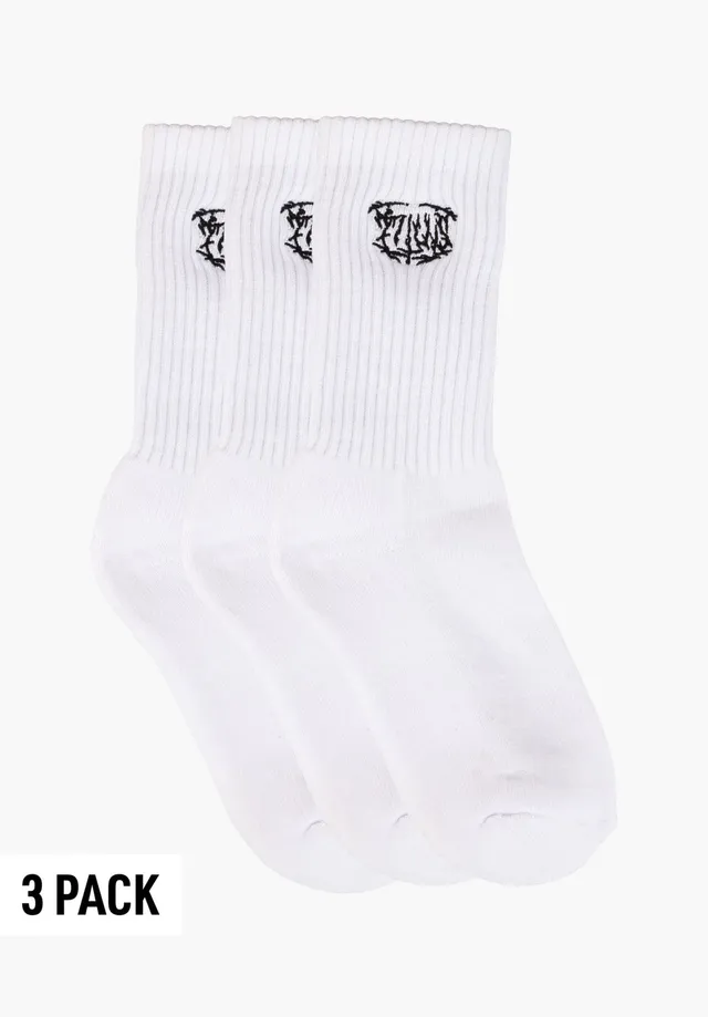 titus-matti-3-pack-socken-crew-style-elastische-b-ndchen image 1