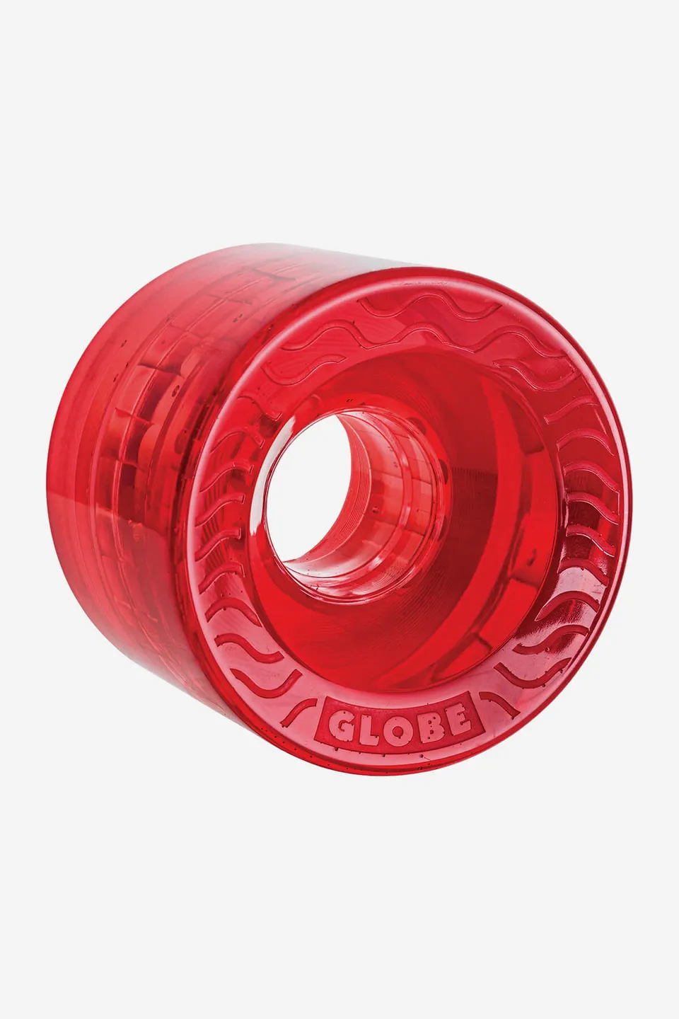 globe-retro-flex-cruiser-wheel-58mm-clear-red-4er-pack-83a image 1