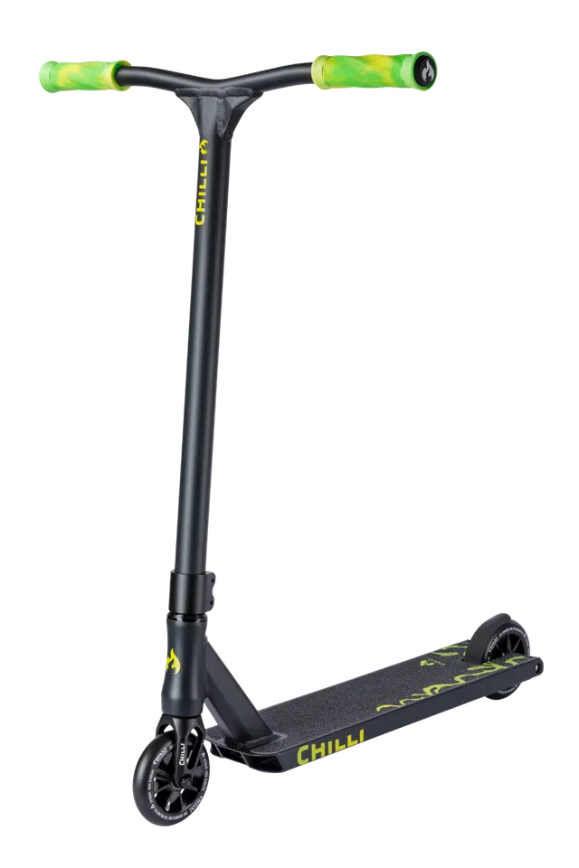 chilli-pro-scooter-reaper-venom-l-green-stunt-scooter-komplett image 1