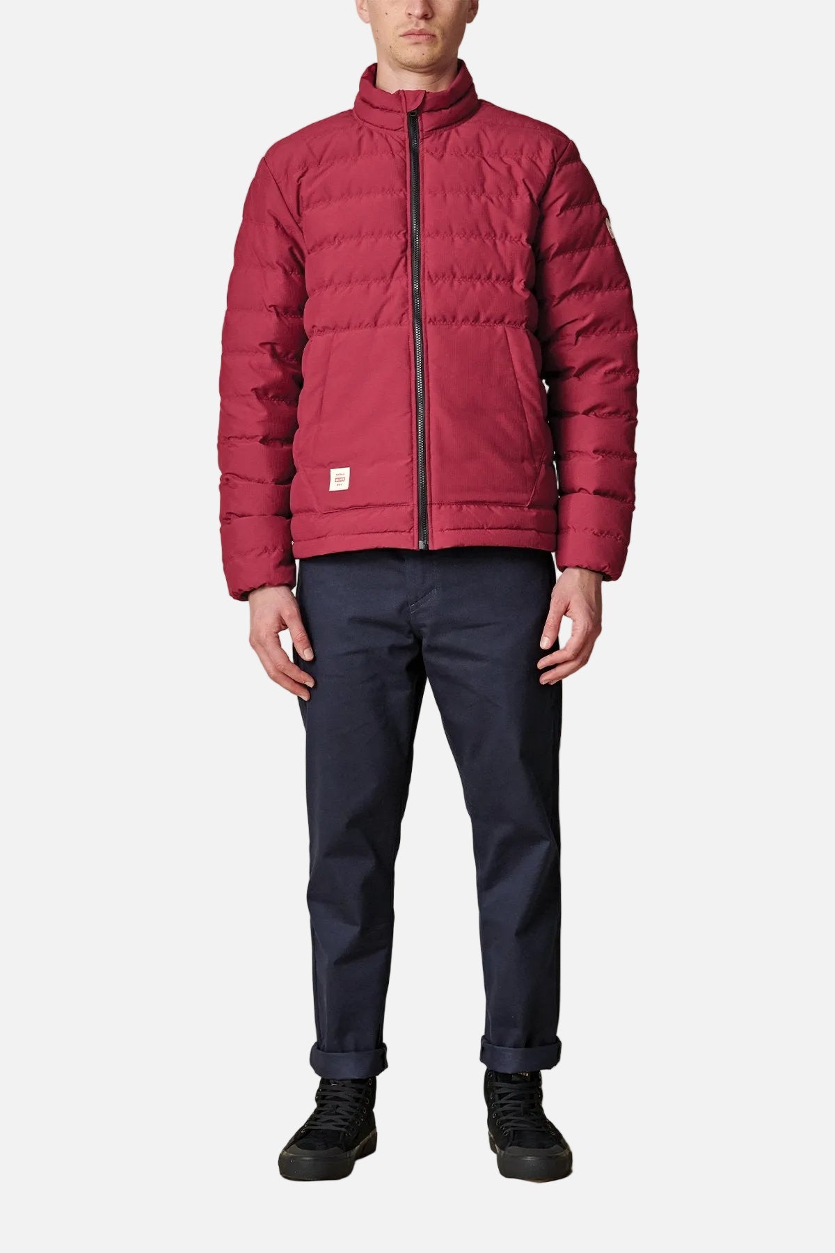 globe-prime-down-puffer-jacke-rhubarb image 7