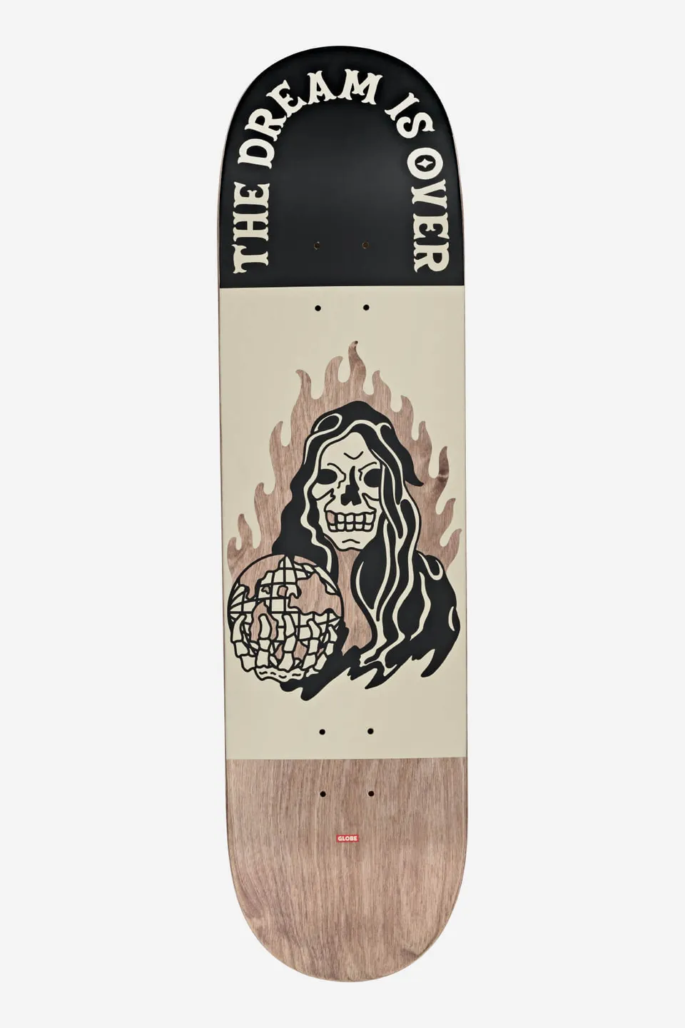 globe-g1-dream-reaper-8-375-deck-dark-maple-black image 1