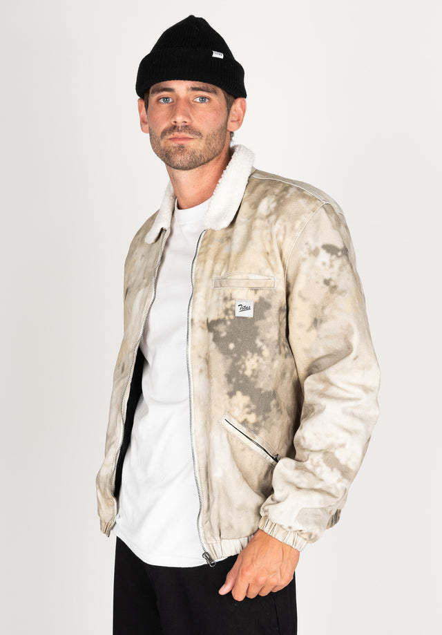 titus-dimitri-jeansjacke-mit-steppfutter-und-fleece-kragen image 3