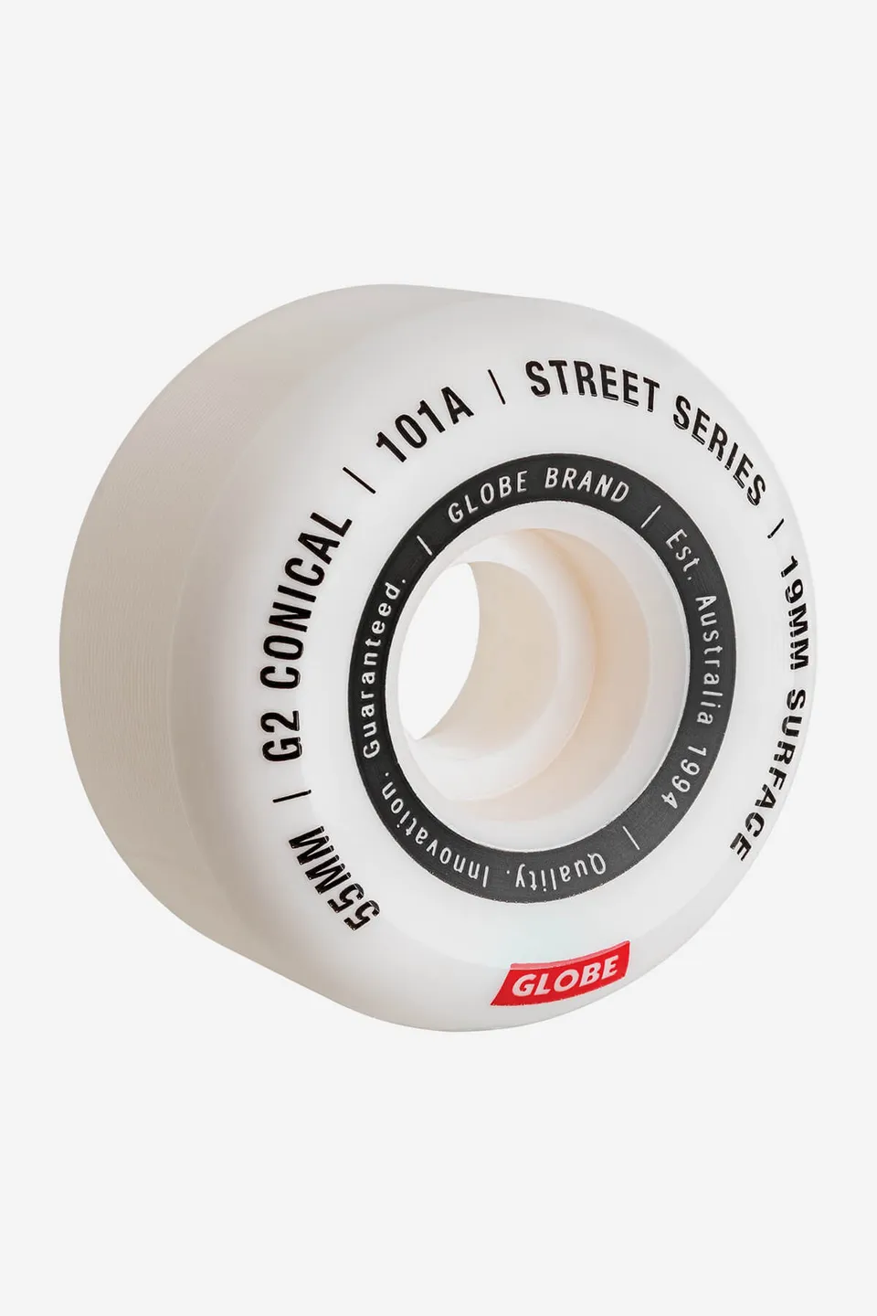 globe-g2-conical-street-wheel-53mm-white-essential-4er-pack image 1