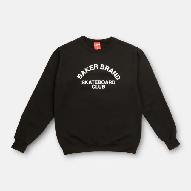 baker-skateboards-club-crewneck-black image 1