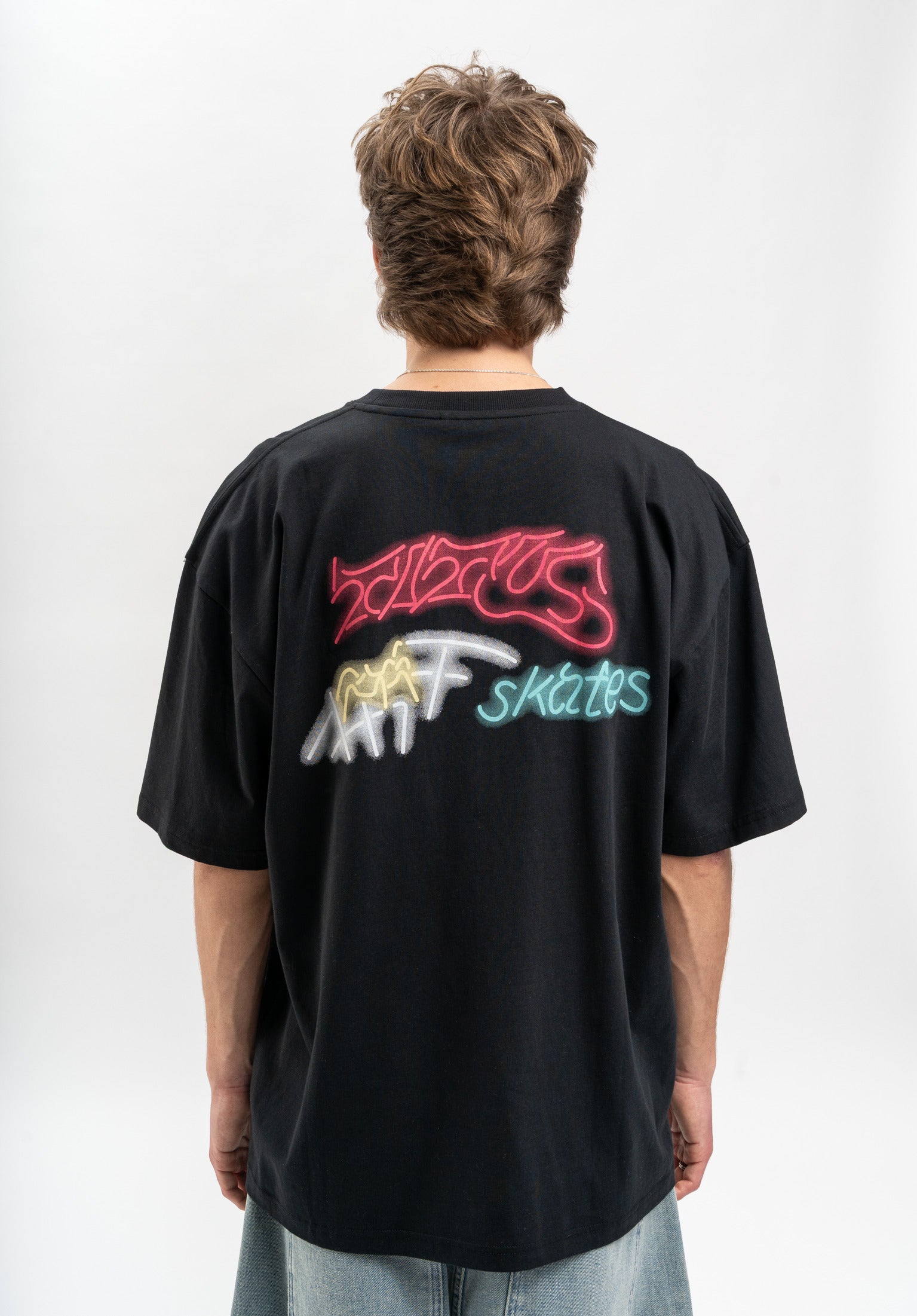 titus-retro-classic-logo-t-shirt-loose-fit-schwerer-baumwoll-jersey-rundhalsauss image 1