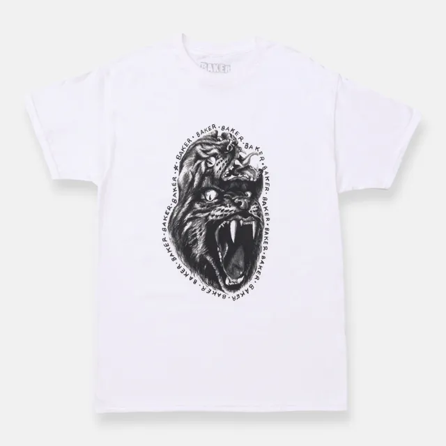 baker-skateboards-fried-beast-tee-art-by-kevin-spanky-long image 1
