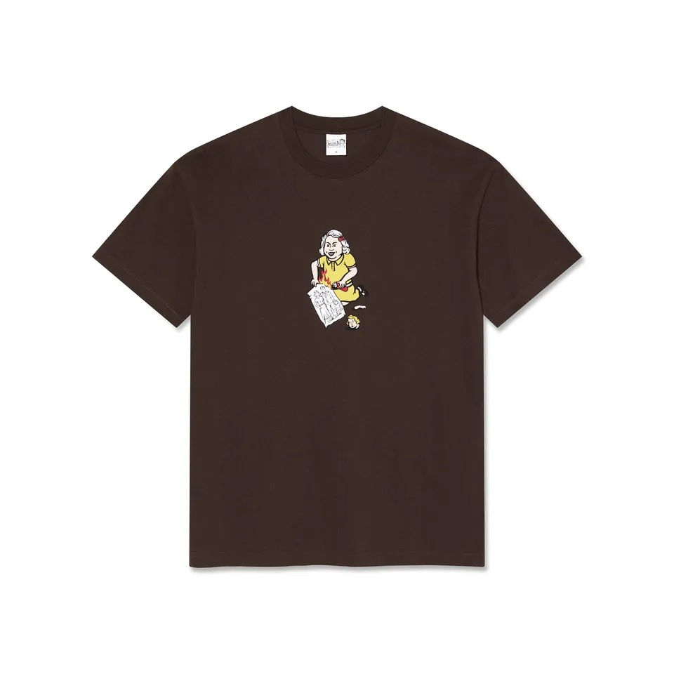 polar-skate-co-family-affair-tee-chocolate-230-gsm-baumwolle-regular-fit image 1
