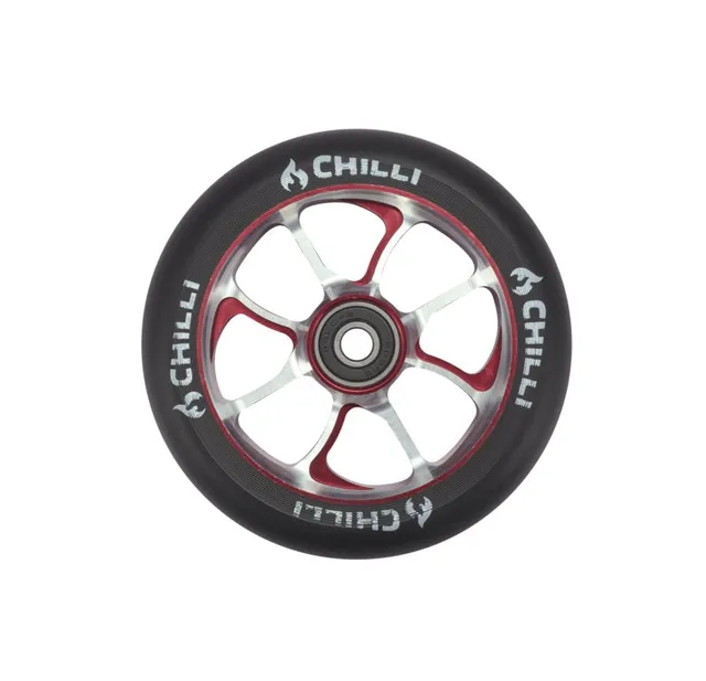 chilli-pro-scooter-wheel-red-110mm-tnt-stunt-rolle image 1