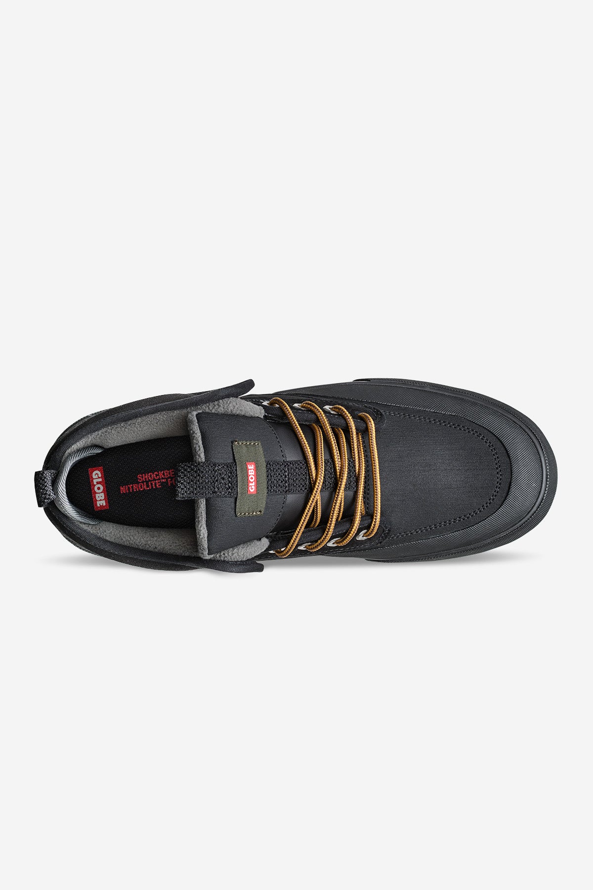 globe-motley-mid-black-gunmetal-trek-schuhe image 2