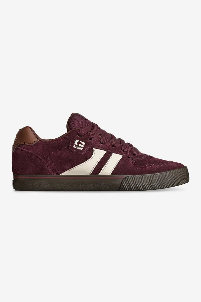 globe-encore-2-eggplant-dark-gum-vulkanisierter-skate-schuh-mit-herringbone-sohl image 1