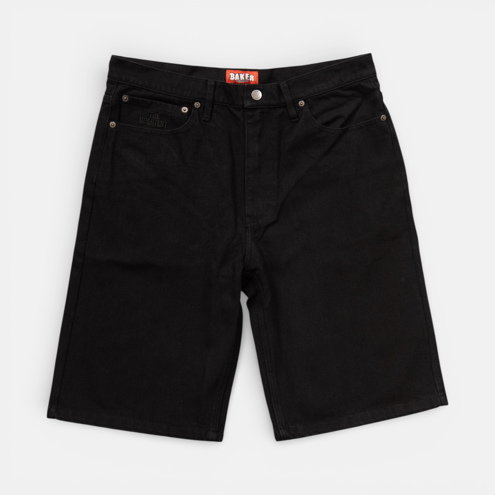 baker-skateboards-warner-jean-shorts-black image 1