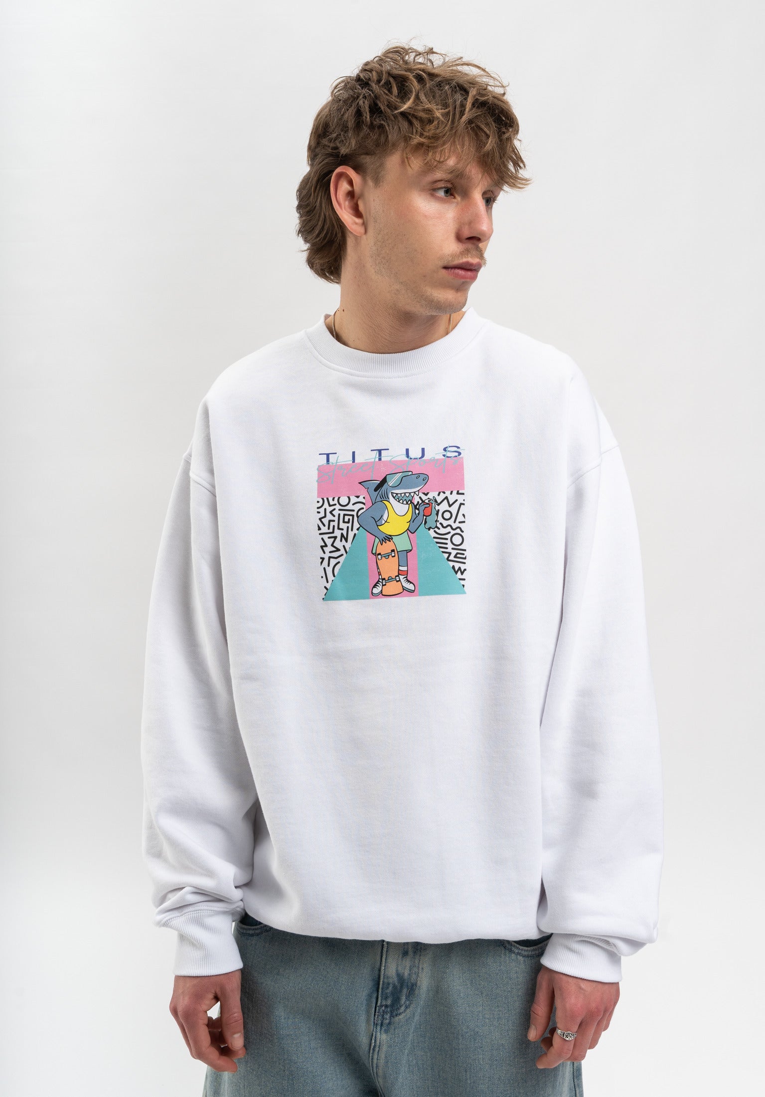 titus-sharkyjoey-sweater-90s-loose-fit image 1