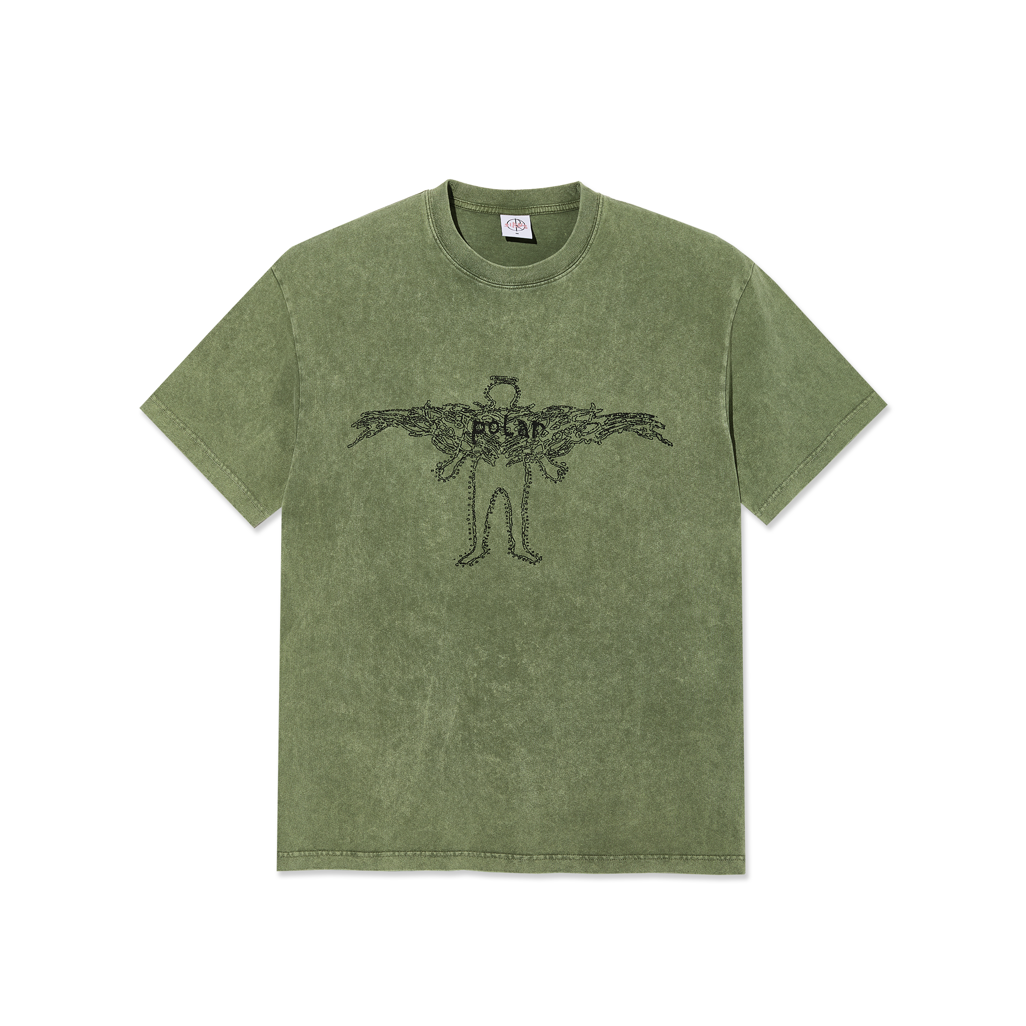 polar-skate-co-acid-tee-soul-army-green-230-gsm-regular-fit-von-pontus-alv image 1