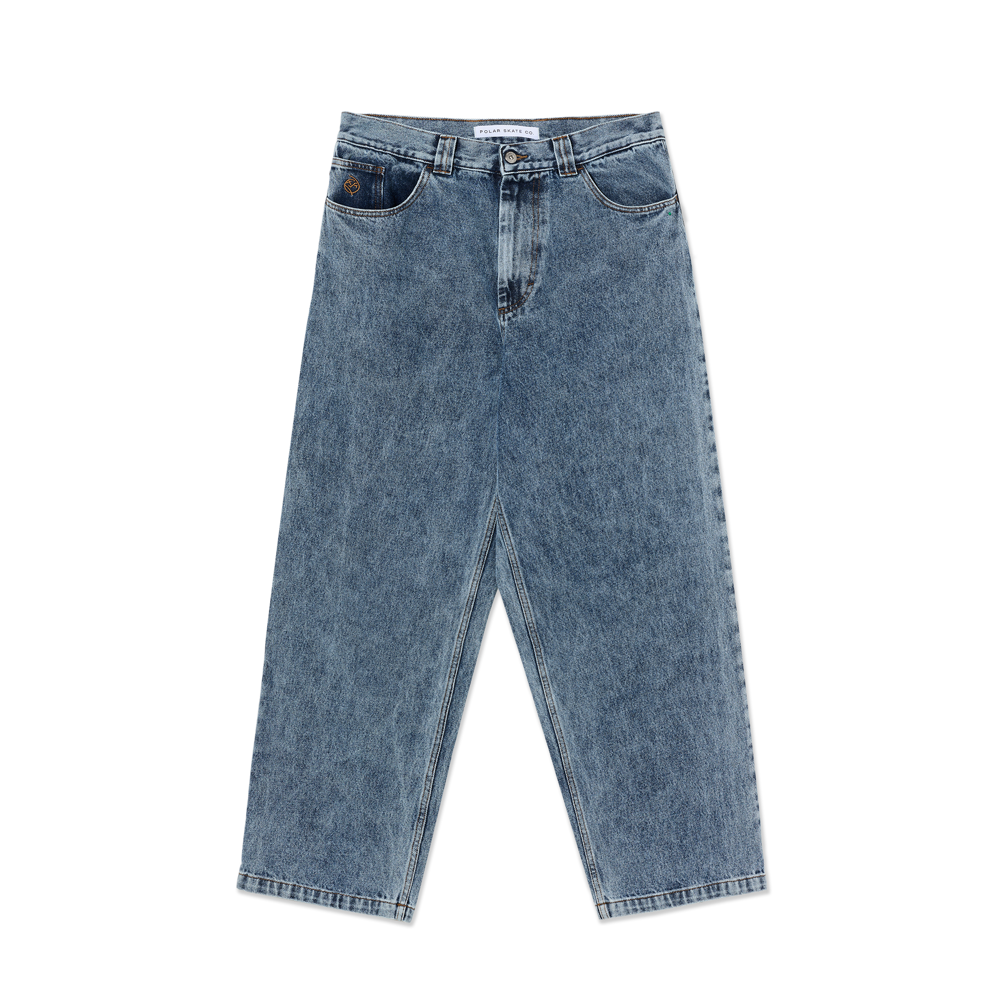 polar-skate-co-big-boy-pants-heavy-washed-blue-435-gsm-denim image 1