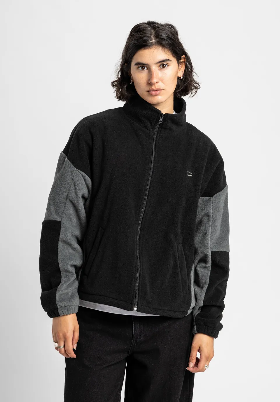 titus-cardo-jacke-colorblock-streetwear-mit-microfleece image 1