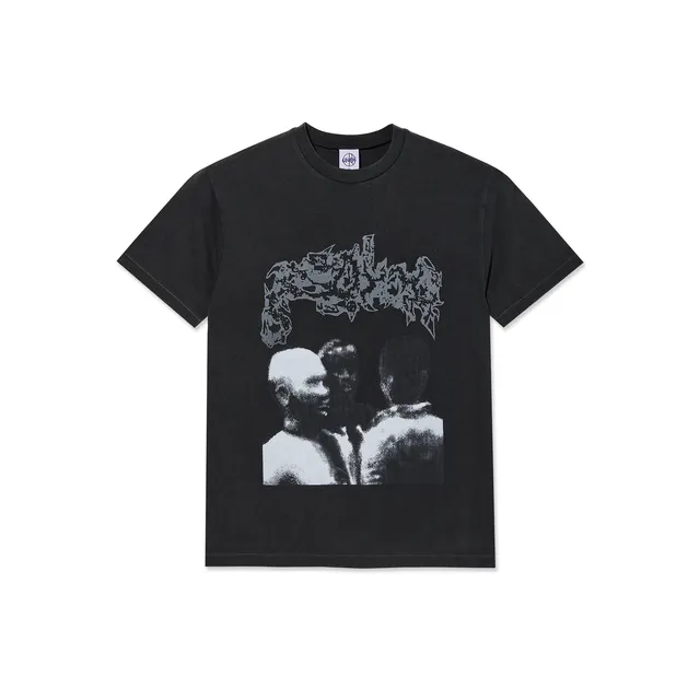 polar-skate-co-band-tee-overhead-silver-black-slim-fit-t-shirt image 1