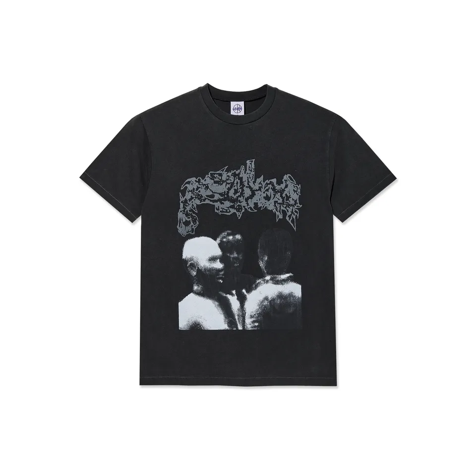 polar-skate-co-band-tee-overhead-silver-black-slim-fit-t-shirt image 1