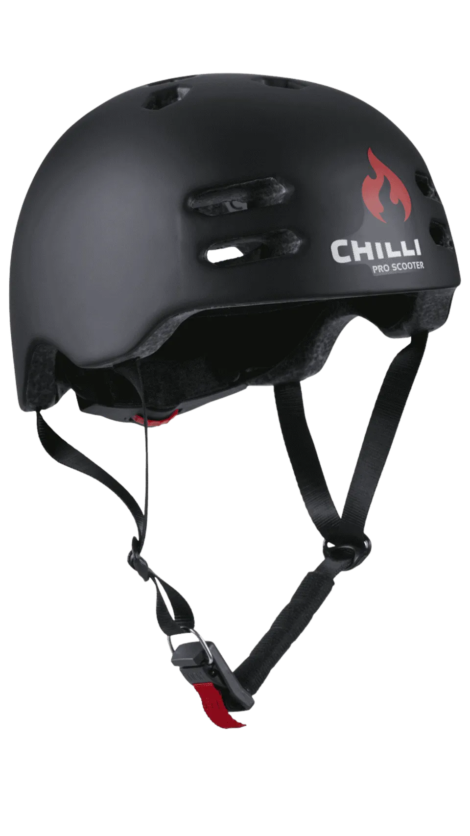 chilli-pro-scooter-helm-black-inmold-mit-magnetverschluss image 1