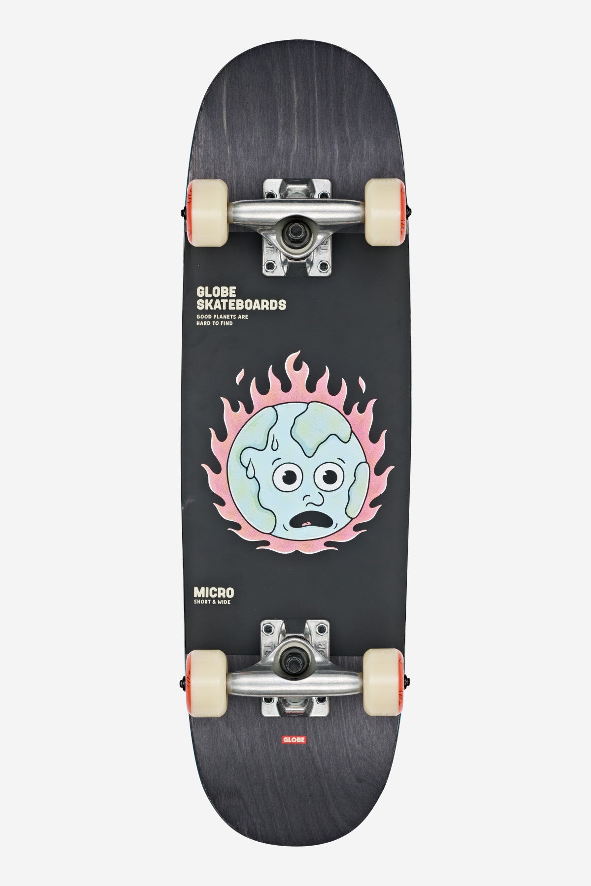 globe-kids-softie-83-micro-7-125-komplett-skateboard-black-in-flames-kinder image 5