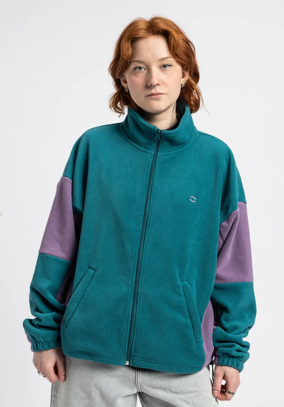 titus-cardo-jacke-colorblock-design-loose-fit-microfleece-innenfutter image 1