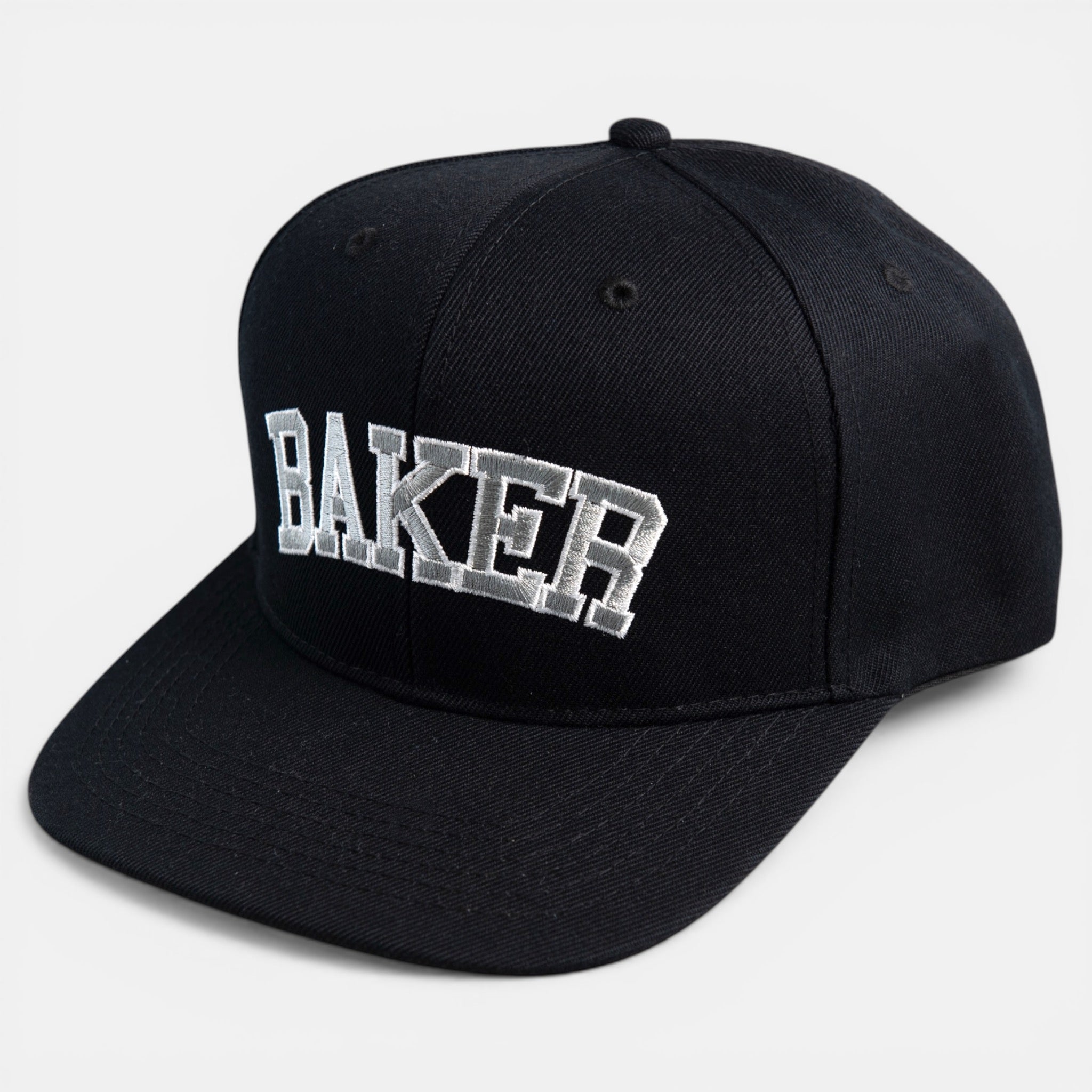 baker-skateboards-looter-snapback-cap-6-panel-100-baumwolle-frontstickerei image 1